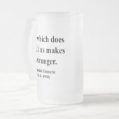 Nietzsche Quote 5a Matglas Bierpul (Voorkant links)