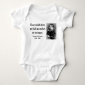Nietzsche Quote 5b Romper (Voorkant)