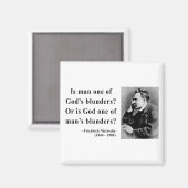 Nietzsche Quote 6b Magneet (Voorkant / Achterkant)