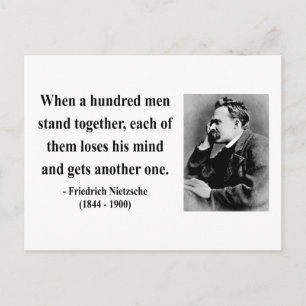 Nietzsche Quote 7b Briefkaart