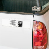 Nietzsche Quote 7b Bumpersticker (Op Truck)