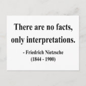Nietzsche Quote 9a Briefkaart (Voorkant)