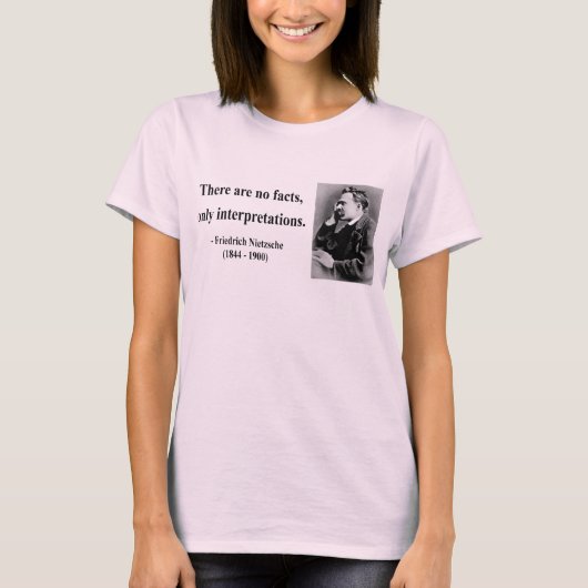 Nietzsche Quote 9b T-shirt (Voorkant)