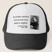 Nietzsche Quote 9b Trucker Pet (Voorkant)
