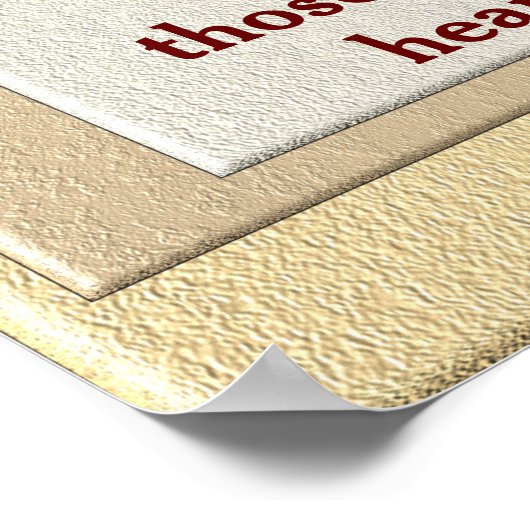 Nietzsche quote - art poster (Hoek)