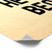 Nietzsche Quote die strijdt tegen monsters Poster (Hoek)