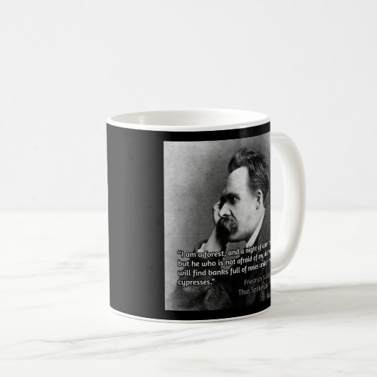 Nietzsche quote koffiemok (Voorkant rechts)