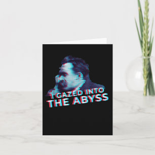 Nietzsche Quote voor een filosofische student Kaart