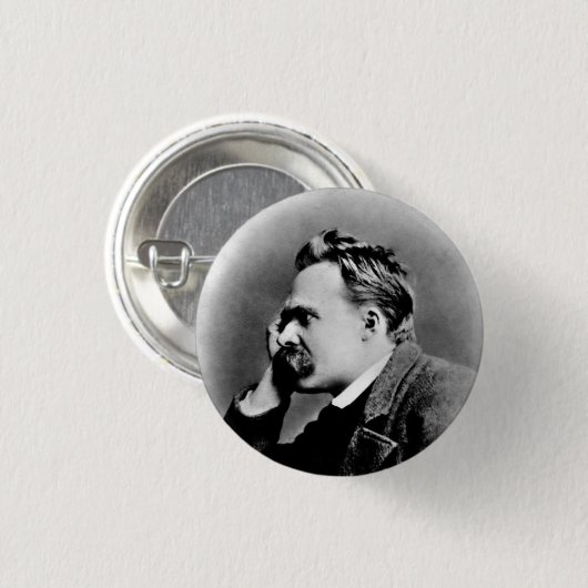 nietzsche ronde button 3,2 cm (Voorkant /achterkant)