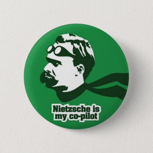 Nietzsche Ronde Button 5,7 Cm (Voorkant)