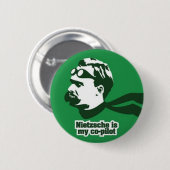 Nietzsche Ronde Button 5,7 Cm (Voorkant /achterkant)