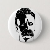 Nietzsche Ronde Button 5,7 Cm (Voorkant)