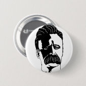 Nietzsche Ronde Button 5,7 Cm (Voorkant /achterkant)