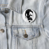 Nietzsche Ronde Button 5,7 Cm (In situ)