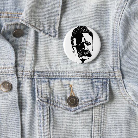 Nietzsche Ronde Button 5,7 Cm (In situ)