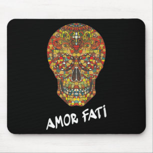 Nietzsche Stoïcijnse citaat filosoof Sugar Skull A Muismat