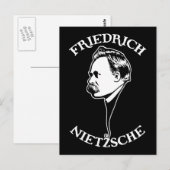 Nietzsche - sv briefkaart (Voorkant / Achterkant)