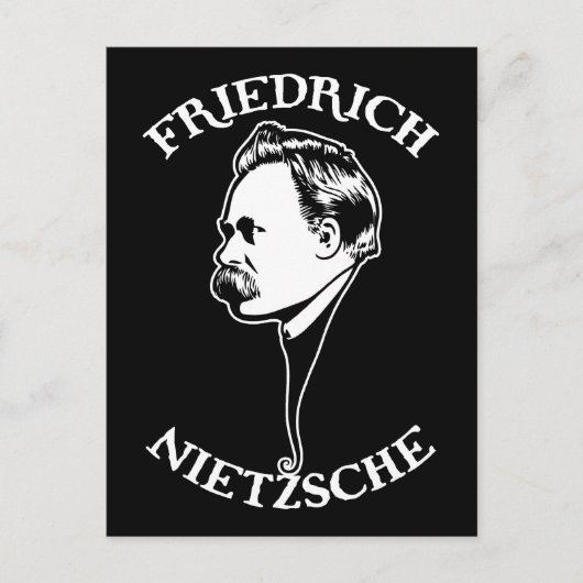 Nietzsche - sv briefkaart (Voorkant)