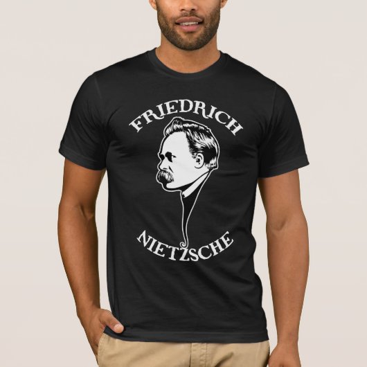 Nietzsche - sv t-shirt (Voorkant)