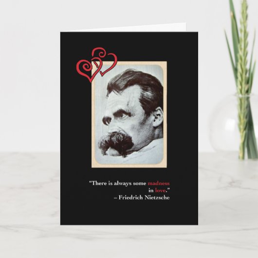 Nietzsche Sweet Valentine's Day Card #3 Feestdagen Kaart (Voorkant)