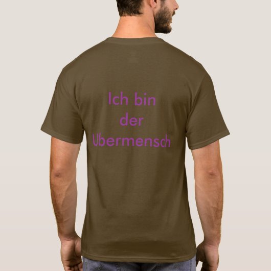 NIETZSCHE T-SHIRT (Achterkant)