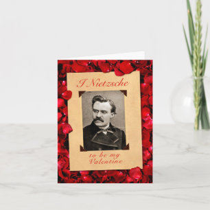Nietzsche Valentine's Day Card Feestdagen Kaart