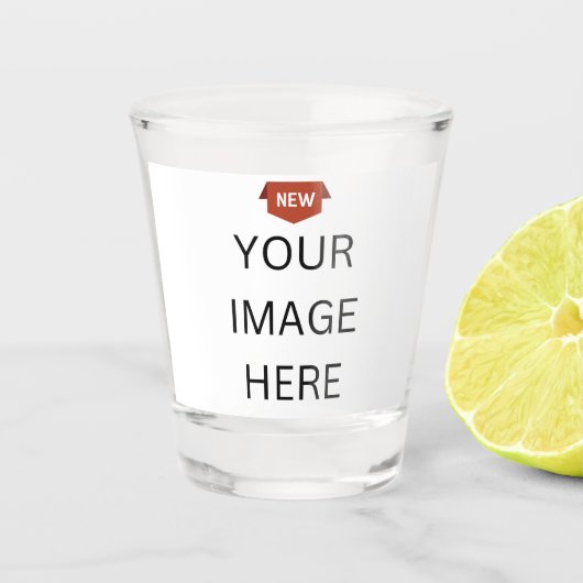 NIEUW! 1,5 oz Shot Glass - Aanpassen Glas (Voorkant)