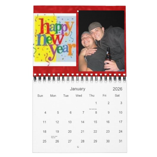 Nieuw 2007 kalender (Jan 2026)