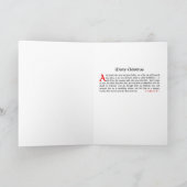 Nieuw! 2013 de Kerstkaart van Matthew Alderman Feestdagen Kaart (Binnen)