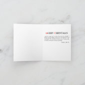 NIEUW! 2016 Kerst Kaart: Tidings of Great Joy Feestdagen Kaart (Binnen)