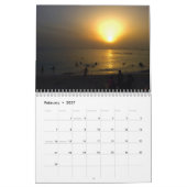 {NIEUW} 2016 - SUNSET - CALENDAR KALENDER (Feb 2027)
