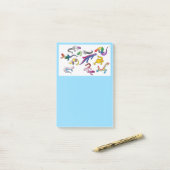 NIEUW 2026 Westerse Sectie Diversiteit Post-it® Notes (Op bureau)