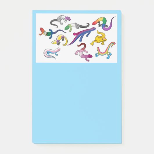 NIEUW 2026 Westerse Sectie Diversiteit Post-it® Notes (Voorkant)