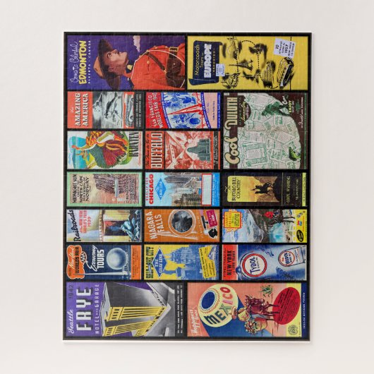 NIEUW!  20E EEUW ADVERTEREN JIGSAW PUZZL LEGPUZZEL (Verticaal)