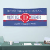 NIEUW! 6 Welkomstbanner voor voet klasse reunion Spandoek (Beurs)