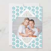 Nieuw aan de Bemanner 2 Foto Blauwgroen Nautical W Aankondiging (Achterkant)