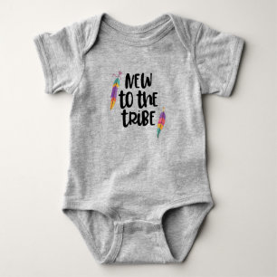 Nieuw aan het babybodysuit van de Stam Romper