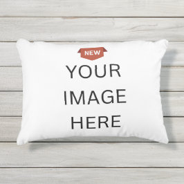 NIEUW! Accentkussen 12 "x 16" - OutDoor- Aanpassen Buitenkussen