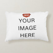 NIEUW! Accentkussen 12 "x 16" - polyester Aanpasse Accent Kussen (Voorkant)