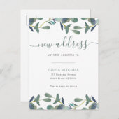 Nieuw adres | Aankondiging van de "Eucalyptus Cres (Voorkant / Achterkant)