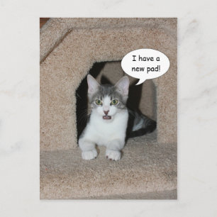 Nieuw adres aankondigingskaart