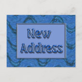 Nieuw adres aankondigingskaart (Voorkant)