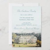 Nieuw Adres Bewegend Nieuwe Aankondiging van het H (Voorkant)