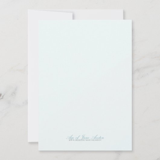 Nieuw Adres Bewegend Nieuwe Aankondiging van het H (Achterkant)