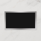 Nieuw adres Black Silver Bewegende Aankondiging Ka (Achterkant)