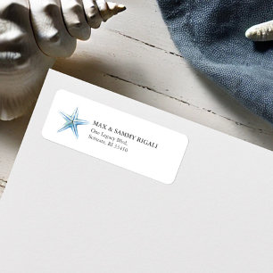 Nieuw adres Blauw Starfish retour adres label