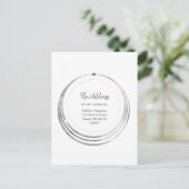 Nieuw adres| Boho Geometric Moving Notice Briefkaart (Staand voorkant)