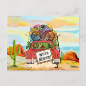  nieuw adres Briefkaart (Voorkant)