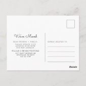 Nieuw adres dat we hebben verplaatst Aankondiging Briefkaart (Achterkant)