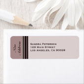 Nieuw adres etiket (Insitu)